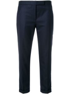 Thom Browne pantalon de tailleur court 120s - Bleu