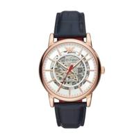 Emporio Armani skelet automatische witte wijzerplaat Unisex horloge AR60009