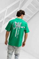 Off The Pitch Museum Loose Fit T-Shirt Heren Groen - Maat M - Kleur: Groen | Soccerfanshop Off The Pitch Museum Loose Fit T-Shirt Heren Groen - Maat M - Kleur: Groen | Soccerfanshop