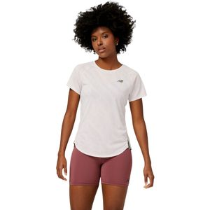 New Balance Q Speed Jacquard T-Shirt Dames