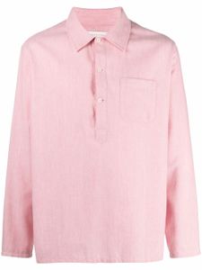 Mackintosh chemise Military en laine et coton - Rose