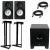 Yamaha HS5 set + HS8S actieve full-range studiomonitor set