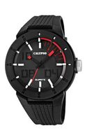 Horlogeband Calypso k5629-2 Kunststof/Plastic Zwart 20mm