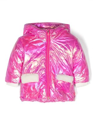 Billieblush veste à design matelassé - Rose