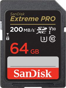 Sandisk SDXC geheugenkaart - 64GB - ExtremePro - U3