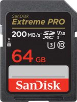 Sandisk SDXC geheugenkaart - 64GB - ExtremePro - U3