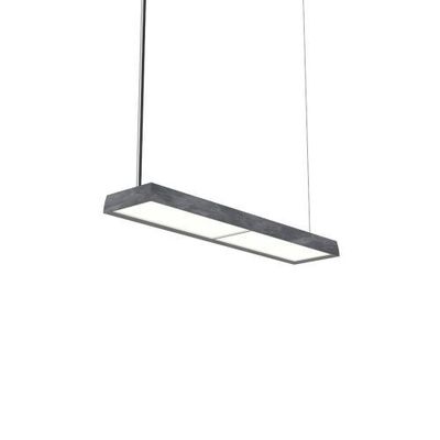 Louis Poulsen Slim Box Suspended Single Hanglamp - 3000K 3138lm Wireless Bluetooth - Micro Prismatic - Aluminium
