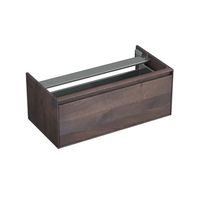 Onderkast Forzalaqua Reno 100x51x40 cm 1 La Softclose Eiken Charcoal Forzalaqua