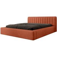 Trae Mobler Amira 140 x 200 cm Gestoffeerd Bed Baksteenrood