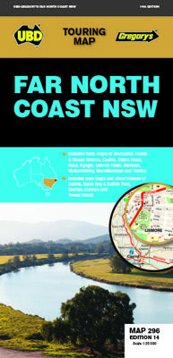 Wegenkaart - landkaart 296 Far North Coast NSW | UBD Gregory's