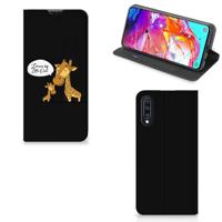 Samsung Galaxy A70 Magnet Case Giraffe