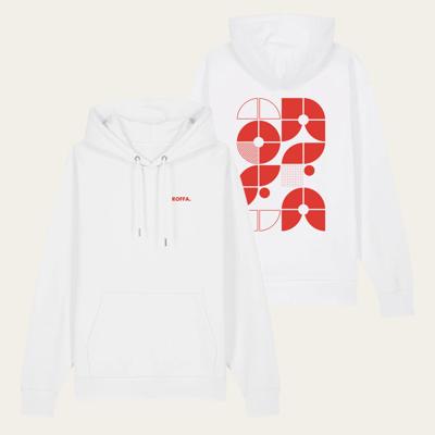 ROFFA. hoodie classic wit - RO FF A. - 100% organisch katoen