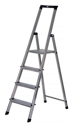Vrijstaande ladder SOLIDY 4 stappen KRAUSE