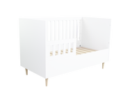 Viking Choice  Peuter meegroeibed ledikant wit 70x140 cm - thumbnail