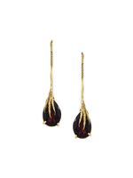 Wouters & Hendrix Gold boucles d'oreille "Crow's Claw" en or 18ct et grenats - Métallisé - thumbnail