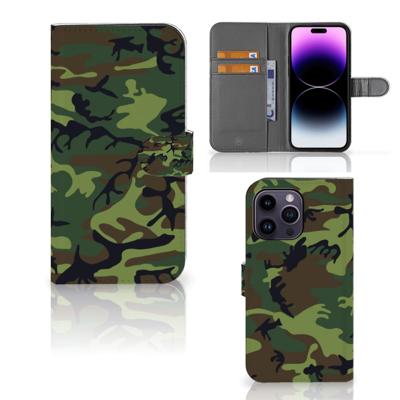 iPhone 15 Pro Max | Telefoon Hoesje | Army Dark