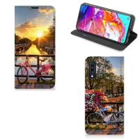 Samsung Galaxy A70 | Book Cover | Amsterdamse Grachten