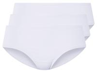 esmara 3 dames hipsters (Wit, M (40/42))
