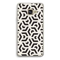 Crazy pattern: Samsung Galaxy A3 (2016) Transparant Hoesje