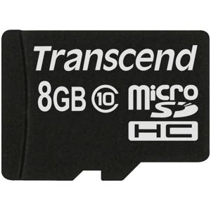 Transcend TS8GUSDC10 flashgeheugen 8 GB MicroSDHC NAND Klasse 10