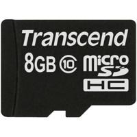 Transcend TS8GUSDC10 flashgeheugen 8 GB MicroSDHC NAND Klasse 10 - thumbnail