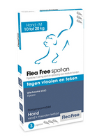 Flea Free Spot-On Hond 10-20 kg 4 x 3 pipetten - thumbnail