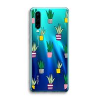 Sanseveria: Huawei P30 Transparant Hoesje
