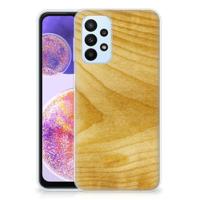 Samsung Galaxy A23 | Bumper Hoesje | Licht Hout