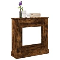 Haardombouw 90x30x90 cm bewerkt hout gerookt eikenkleurig