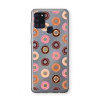 Donuts: Samsung Galaxy A21s Transparant Hoesje