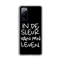 De Sleur: Samsung Galaxy S20 FE / S20 FE 5G Transparant Hoesje