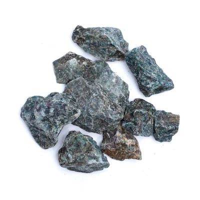 Ruwe Robijn met Kyaniet (3 - 8 cm) - 1 kg