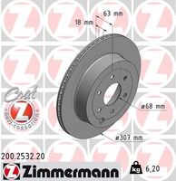 Remschijf Coat Z 200253220
