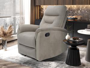 Relaxfauteuil manueel BRENDA 1 plaats taupe