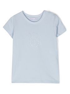 Patachou t-shirt à logo brodé - Bleu