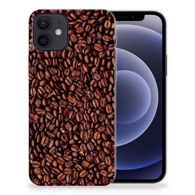 iPhone 12 | 12 Pro (6.1") | Siliconen Case | Koffiebonen