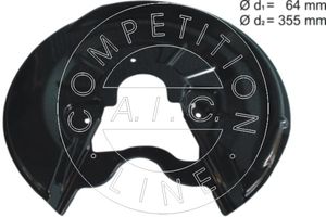 Dekplaat, remschijf AIC, Inbouwplaats: Achteras rechts, u.a. fÃ¼r Seat, VW, Skoda, Audi