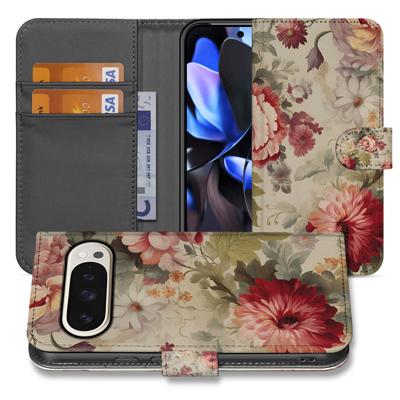 Bloemenprint Luxe Voorjaarskunst Collectie Premium Google Pixel 10 | 10 Pro Book Case | Portemonnee hoesje
