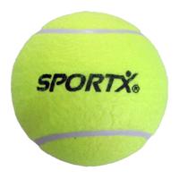 SportX jumbo tennisbal l geel, 13cm