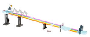 Hot Wheels Mario Kart Rainbow Road Raceway + Licht en Geluid