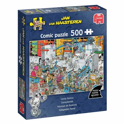 Puzzel jvh snoepfabriek 500 Puzzel jvh snoepfabriek 500