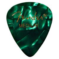 Fender 351 Premium Pick Pack Green Moto Medium (12 plectrums) - thumbnail