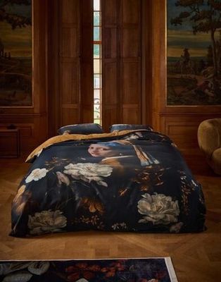 Essenza Essenza for Maurtitshuis Floral Girl Dekbedovertrek 1p set 140x220 Black