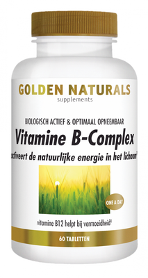 Golden Naturals Vitamine B-complex Tabletten