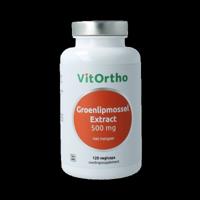 Groenlipmosselextract 500mg 120 Vegetarische capsules