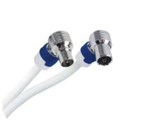 Hirschmann FEKAB 5/10 coaxkabel 10m TV accessoire Wit