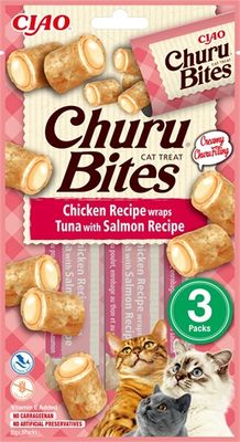 Inaba churu bites cat chicken recipe wraps tuna with salmon recipe