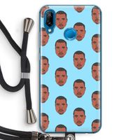 Kanye Call Me?: Huawei P20 Lite Transparant Hoesje met koord