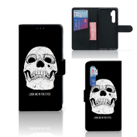 Telefoonhoesje met Naam Xiaomi Mi Note 10 Lite Skull Eyes - thumbnail