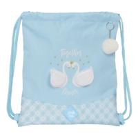 Rugtas met Koordjes Glow Lab Cisnes Blauw 35 x 40 x 1 cm